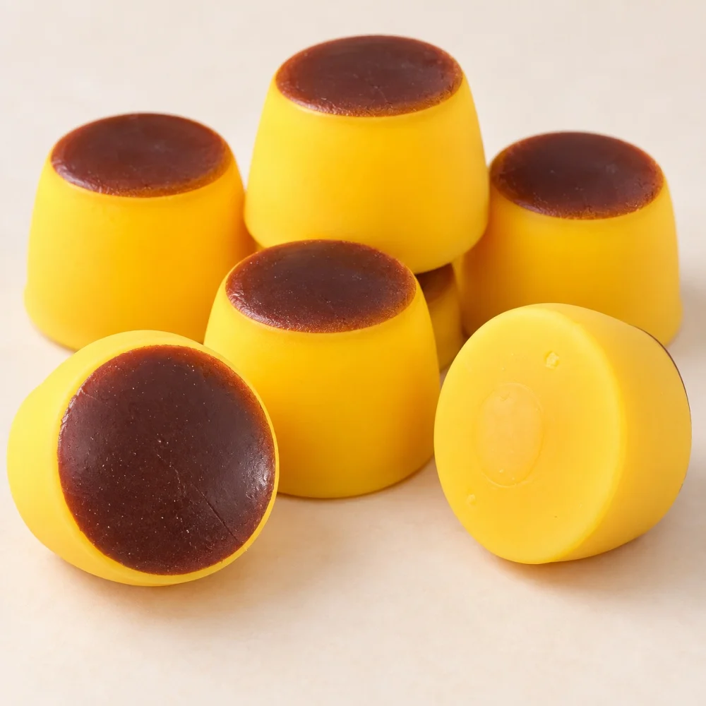 Caramel Pudding Squeeze Stress Relief Toy Party Favors 1Pc Soft Squishy Toy Classroom Prize Pinata Filler Halloween Party Gift