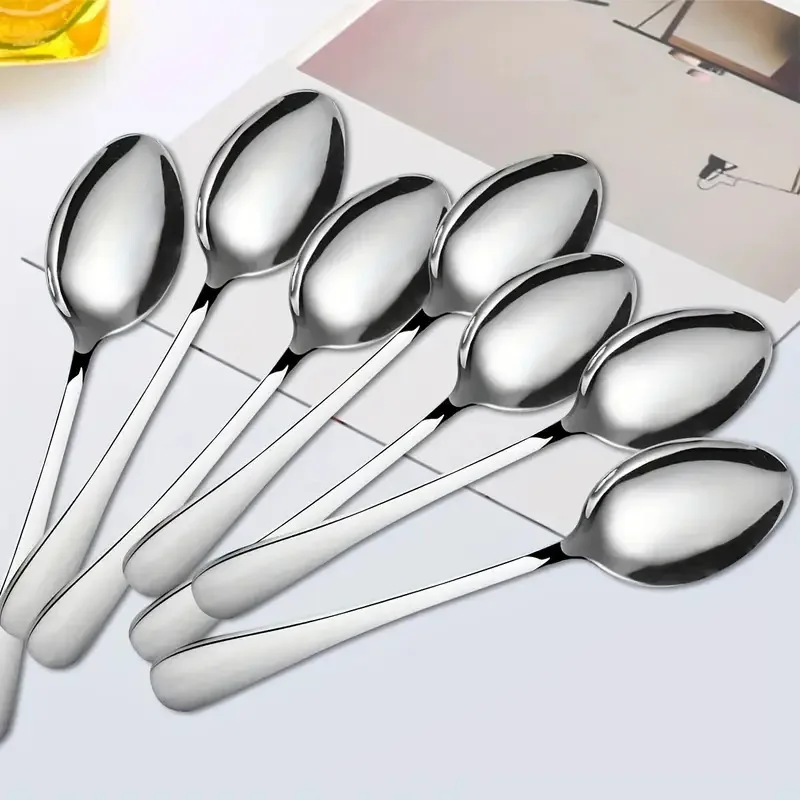 

3/16PC Stainless Steel Teaspoon Set Kitchen Dessert Coffee Tea Spoon Espresso Spoon Kitchen Tableware Cooking Utensils Tableware