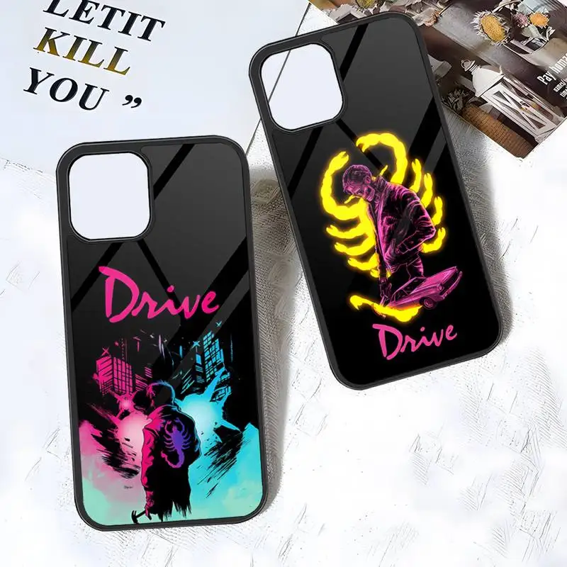 Drive Ryan Gosling Movie Fun Art Phone Case PC+TPU For Samsung Galaxy S22 S21 S10 S20 S30 Plus Ultra Note 10 Pro 20 Back Cover