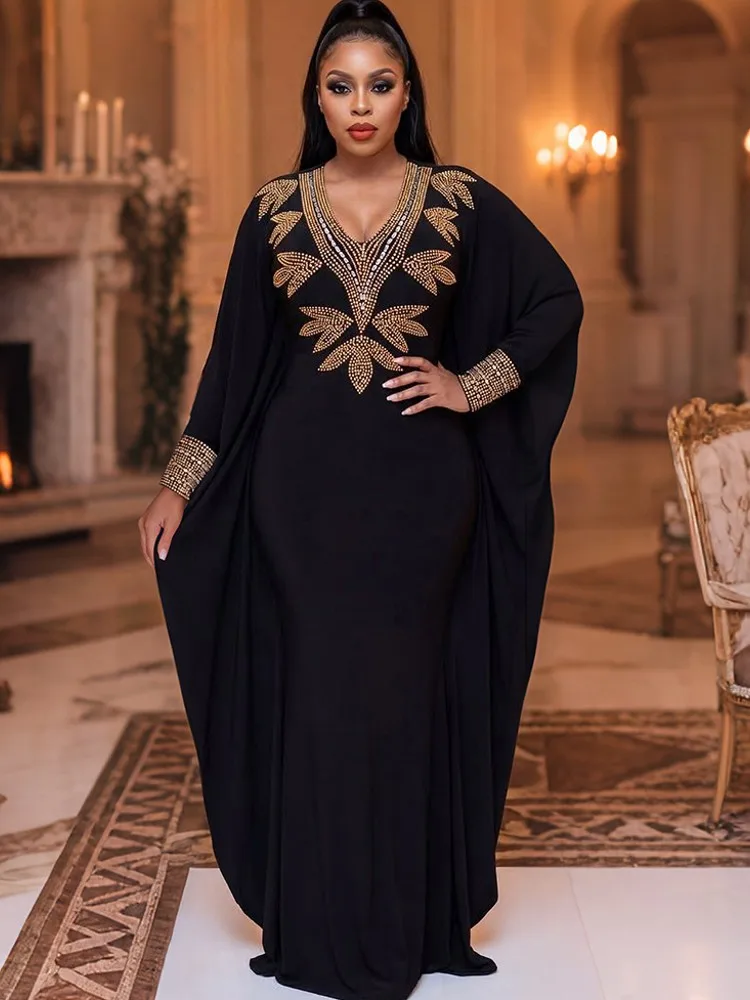 Afrikanische Kleider für Frauen Vetement Femme Dashiki Abaya Maxikleid Afrika Kleidung Dashiki Ankara Kleider 2026 Sommer Herbst Neu
