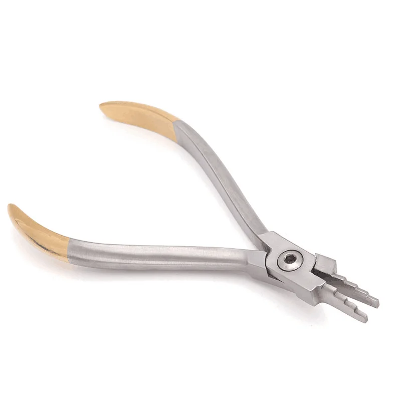 ทันตกรรมแรงบิดดัด Plier ห่วงลวดขึ้นรูปดัด Plier Nance Plier จัดฟันทันตกรรมเครื่องมือสูงสุดสําหรับ wir