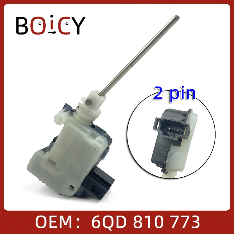 BOICY Fuel Flap Door Cap Release Lock Actuator for VW POLO 6QD810773 6QD 810 773