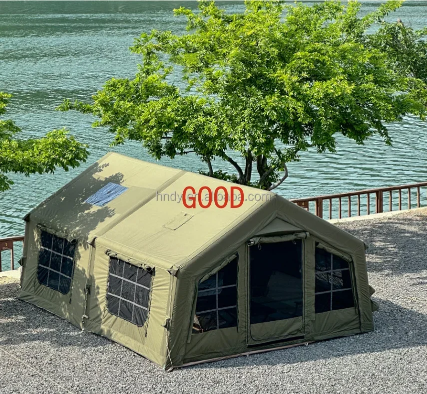 600D  Large-Sized Waterproof Bottom Cloth Inflatable Tents Suitable For Home Party And Camping