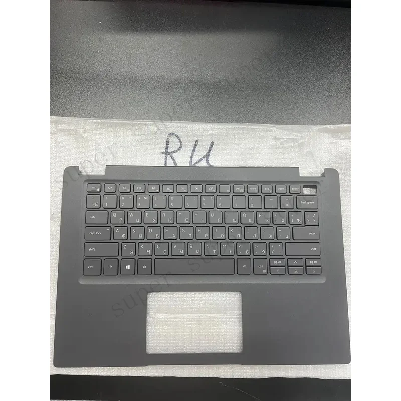S+New For Dell Latitude 3410 E3410  00MC2P Laptop Palmrest Top Cover US/RU Keyboard With Backlight