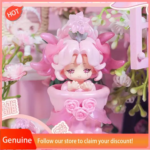Genuine Sweet Emilya Foamy Sauce Miracle Garden Series Blind Box Desktop Ornament Handy Office Boy Blind Bag Gift