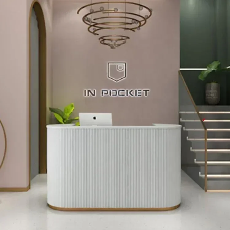 Réception Petit comptoir Salon Beauté Hôtel Hall Spa Store