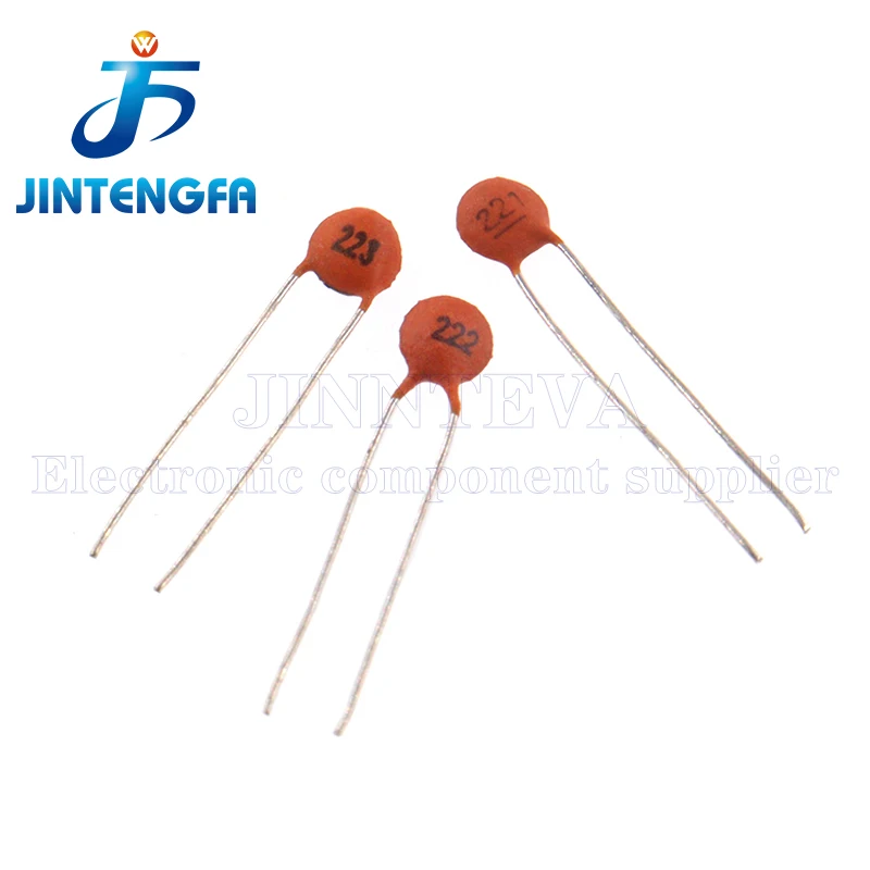 Керамический конденсатор 100 шт. 50 В 1 пФ - 220 нФ 0,1 мкФ 4,7 пФ 10 пФ 22 пФ 33 пФ 47 пФ 100 пФ 220 пФ 330 пФ 470 пФ 1 нФ 47 нФ 101 221 103 104 100 нФ