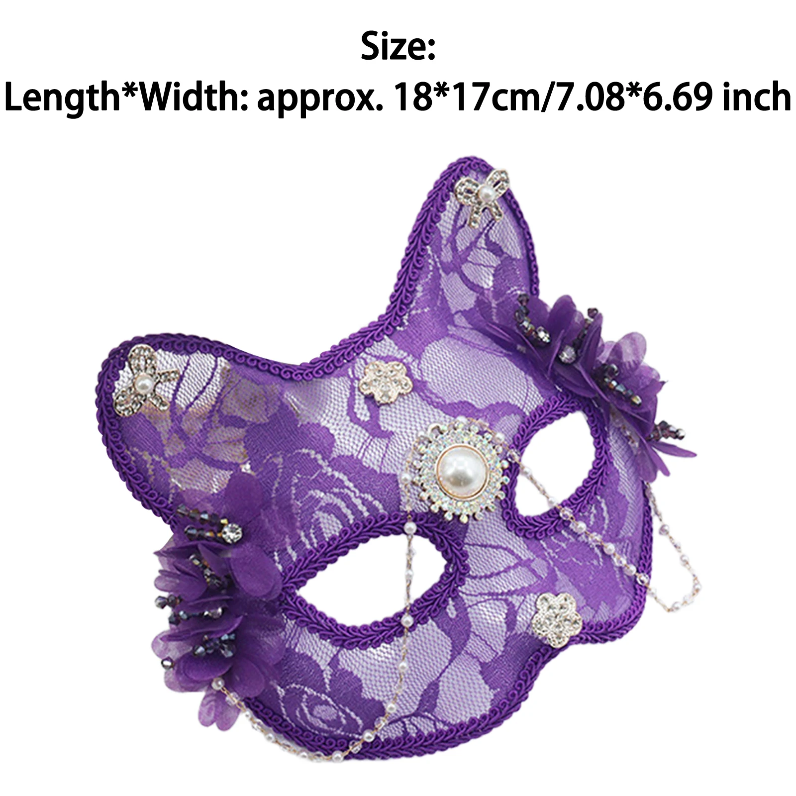 Sexy Spitze Maske Frauen Katze Fuchs Maske Dance Party Leistung Maskerade Paar Tier Cosplay Liefert Gesicht Dekor Augen Zubehör
