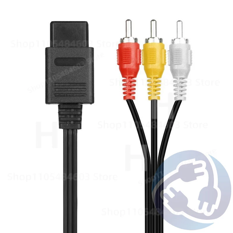 

A/V Stereo RCA Audio Video Cables for Nintendo Gamecube SNES N64 GC NGC