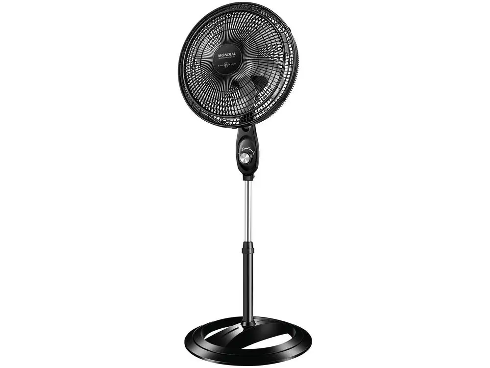 Ventilador de Coluna Mondial Super Power VSP-40C-NB 40cm 6 Pás 3 Velocidades Preto - 220V