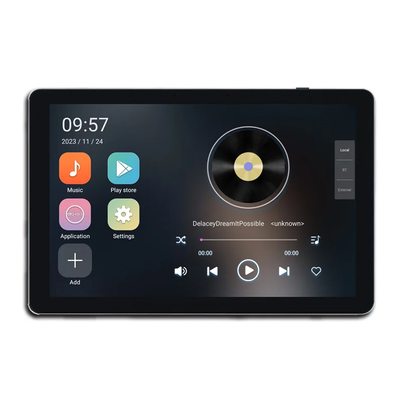 TL-C10-G2 Smart Home Background Music System 200W Audio Touch Screen Bluetooth Wifi In Wall Amplifier