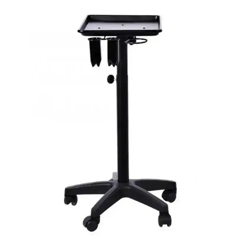 Furniture Hairdressing Stainless Trolleys Salon Wood Trolley Steel Cart Table Pedicure Thickened Plate Reflexology Store Cart