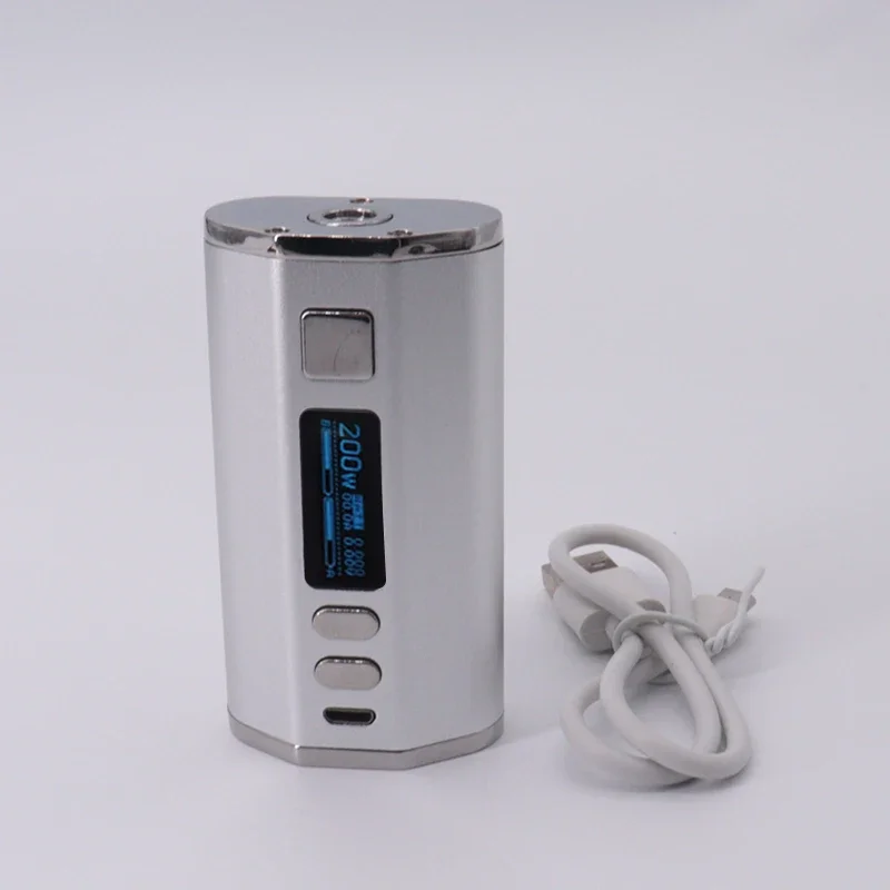 SUB dwa 200W box mod oparów mod 4400mah wbudowany akumulator z 0.3ohm 3.0ml Digital i ekran LED E papieros vape mod