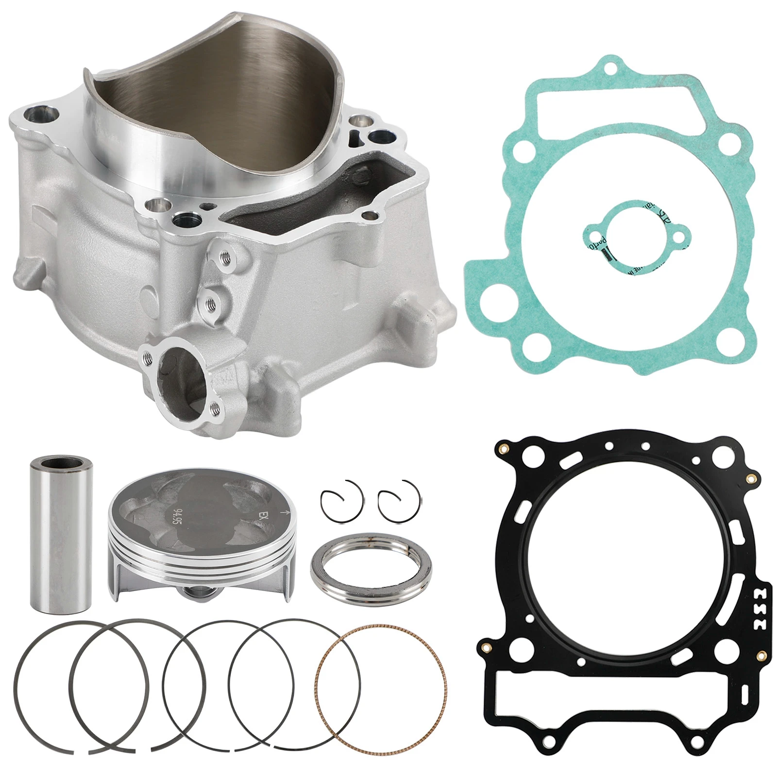 95mm Stock Standard Bore Cylinder Piston Rebuild Kit For Yamaha YFZ450R 2009 -2021 YFZ450X 2010 - 2011