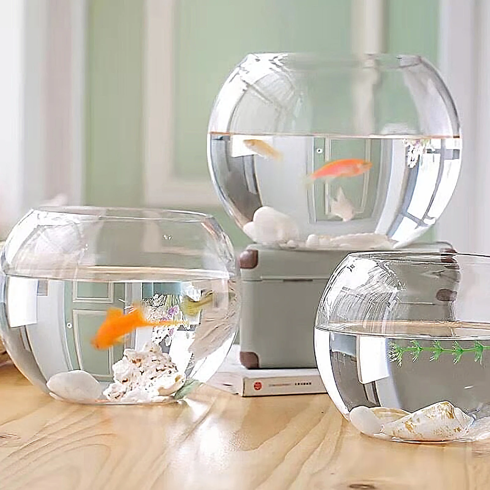 

Creative Glass Flower Vase Transparent Hydroponics Holder Smooth Surface Desktop Decor for Home Office Hotel Long-Stem Flowers