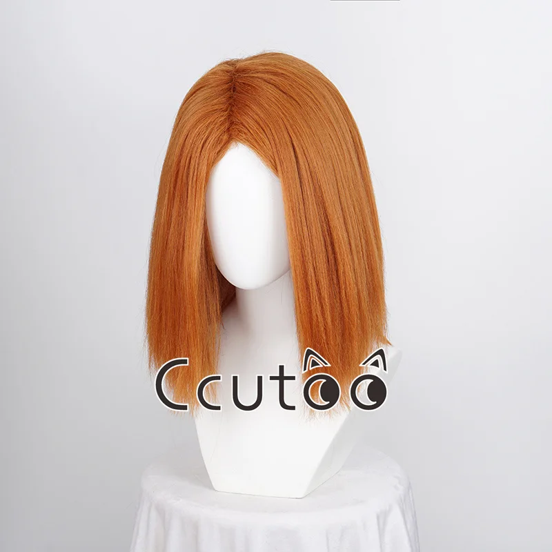 Peluca de cosplay de Chucky, pelucas de disfraz de cosplay resistentes al calor de la novia de Chucky, pelo sintético para juego infantil