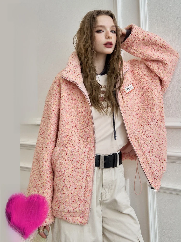 

Универсальное хлопковое женское пальто Jaet College Sle Par из полиэстера Fce, теплое бархатное синее хлопковое пальто ELFSA's ket