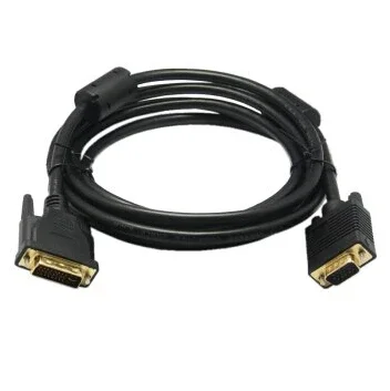 DVI-I (24+5) DVI - VGA D-SUB 15PIN オス - オス アダプタ コネクタ ケーブル 0.3 メートル / 1.5 メートル / 3 メートル / 5 メートル、ディスクリート グラフィックスからディスプレイ用