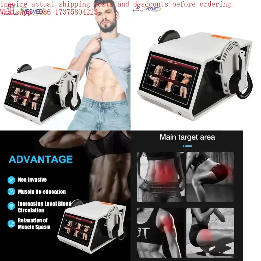 

Professional EMS NEO Body Sculpt Machine 7 T Electromagnetic Electronic Muscle Stimulator
