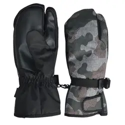 Ski Gloves Men Snow Gloves Women Winter Gloves Women 3 Finger Gloves Touchscreen Cycling Gloves Outdoor Warm Gloves For Men