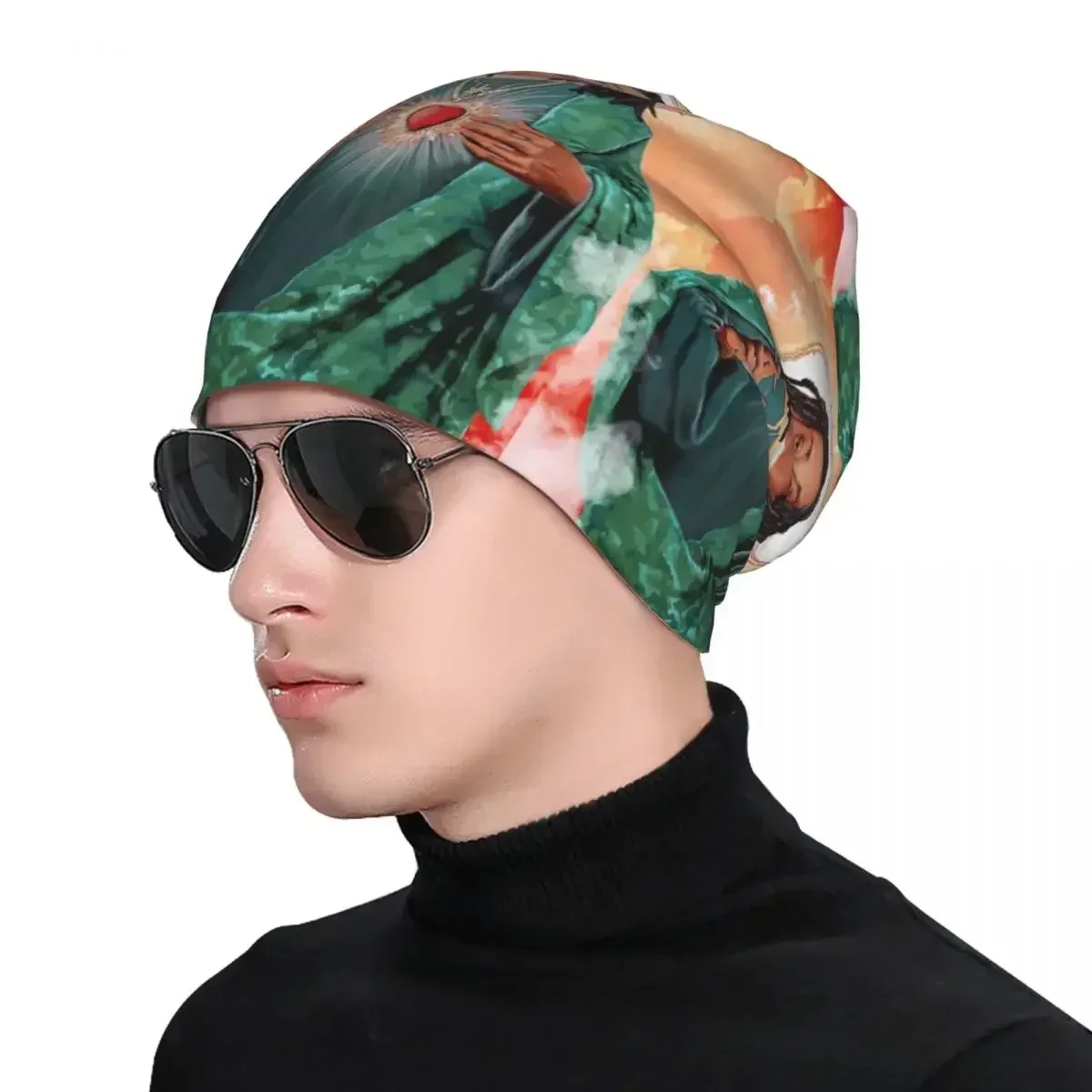 Snoop Dogg Goes Jesus Men Women Adult Beanies Caps Knitting Bonnet Hat Warm Fashion Autumn Winter Outdoor Skullies Hats