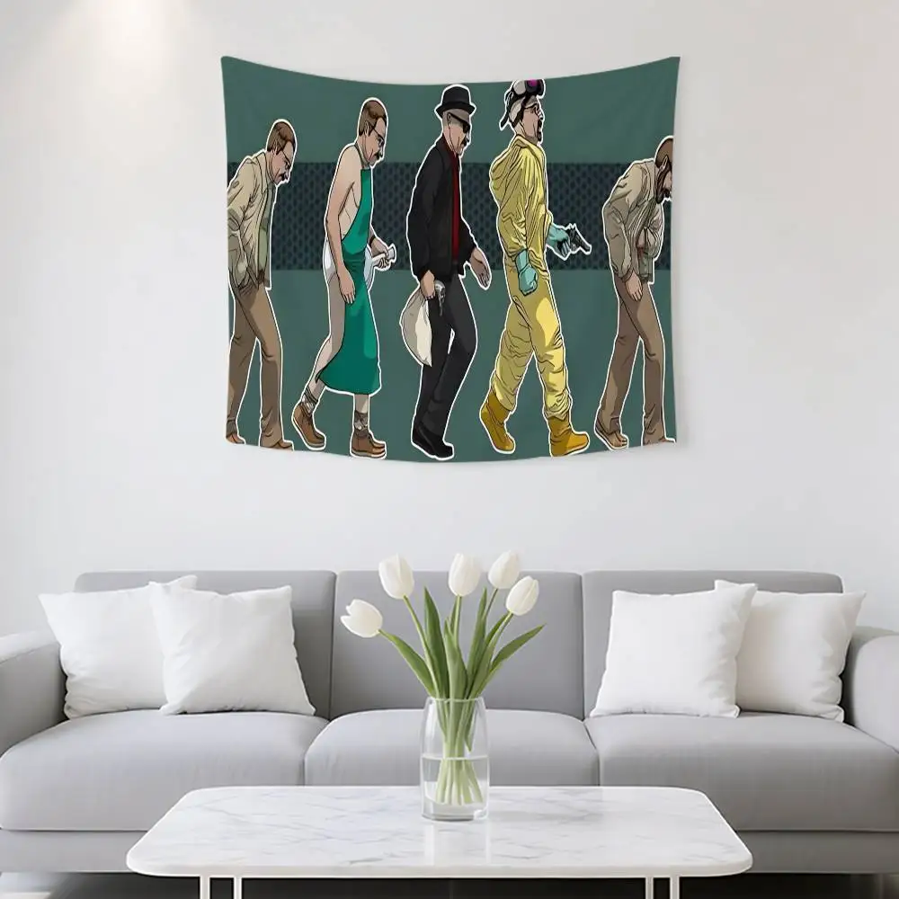 Heisenberg B-Breaking Bad Tapestry Customizable Tapestrie Of Various Styles,wall Hangings Celebrity Photo Printing,wall Hangings