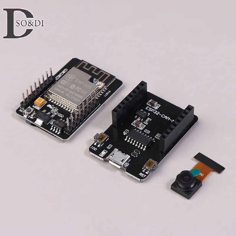 1 Stuks Hoge Kwaliteit Wifi Module Esp32 Seriële Ontwikkeling Board 5V Voor Bluetooth Met Ov2640 Camera Module