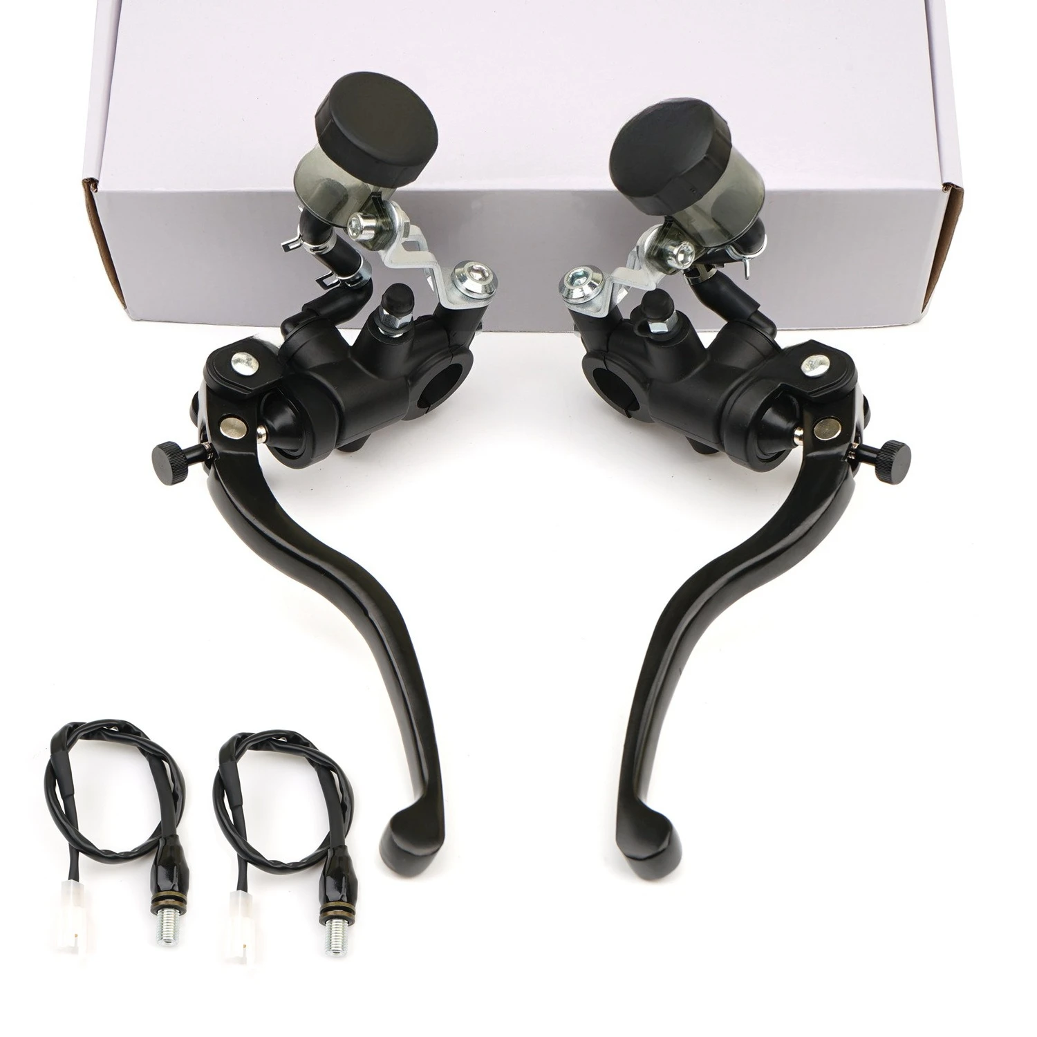 Motorcycle brake upper pumps aluminum alloy direct push pumps motorcycle accessories modified with hydraulic switch disc brake