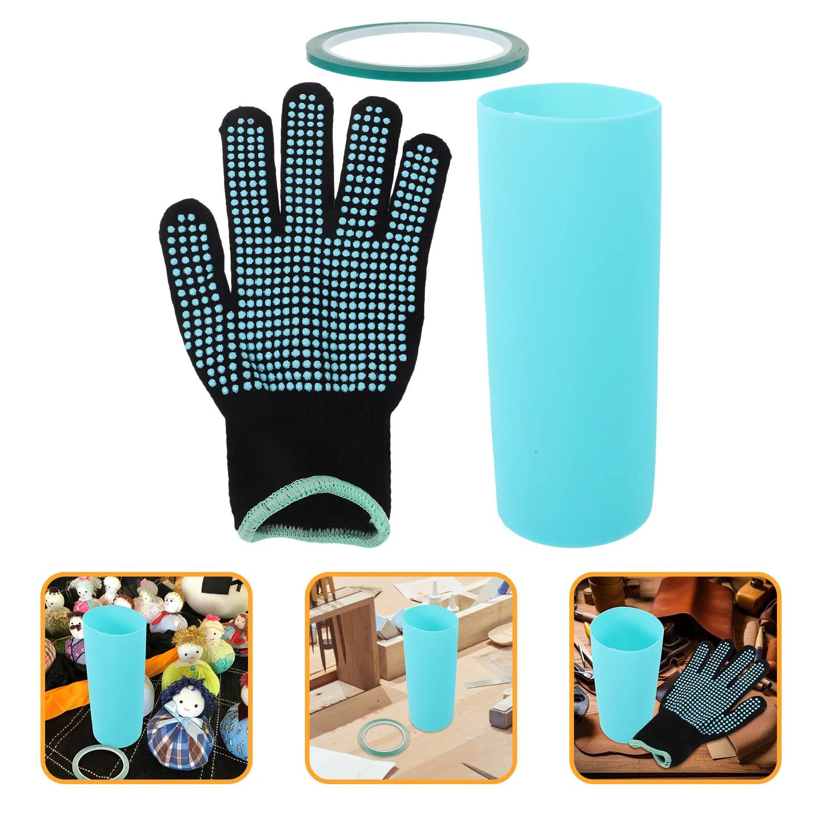 1 مجموعة سيليكون التسامي كم نقل الحرارة بهلوان يغطي دائم مقاومة للاهتراء حماية Diy كوب الطباعة المحمولة سهلة #5