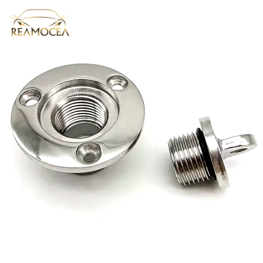 

Reamocea 1" 316 Stainless Steel Boat Drain Plug Bung Hole Drainage Marine Dinghy Garboard Hardware Universal Boat Accessories