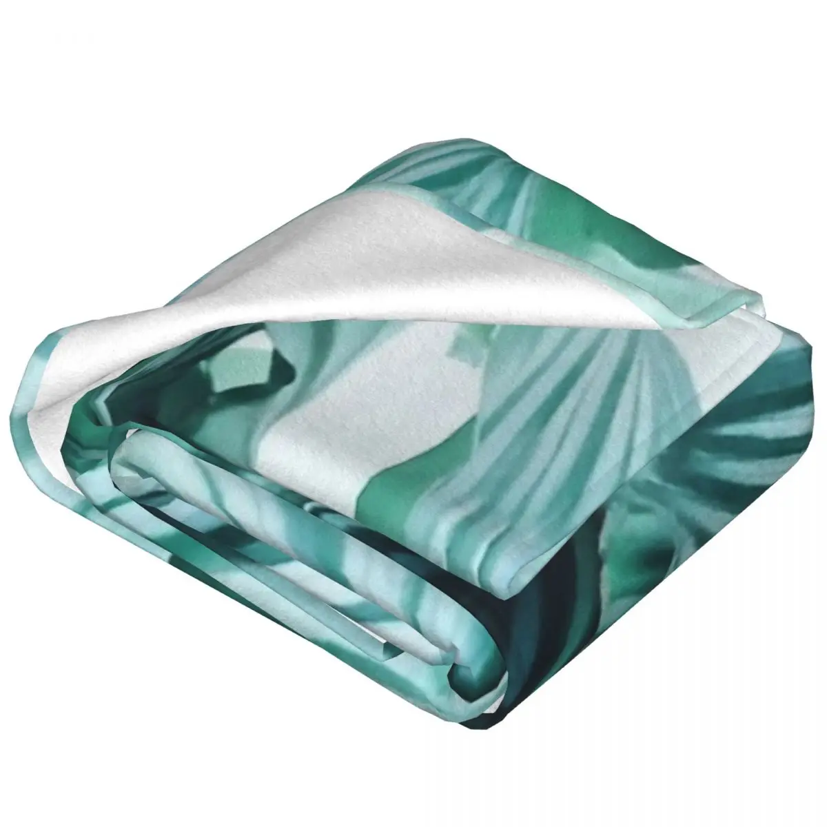 Long Embrace - Teal Green Four Seasons Universal Blanket Campsites Can Be Covered Father's Day Gift