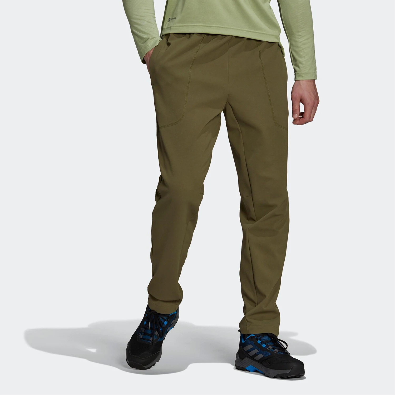 Adidas genuine spring and autumn men's retro simple sports soft pants HA2299