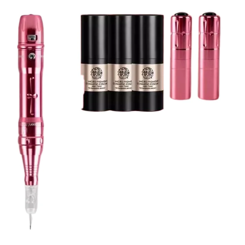 

~Tattoo Embroidery Handmade Pen Double Head Eyebrow Tattoo Knife Holder Mist Pen Tattoo Embroidery Pen Tools Supplies