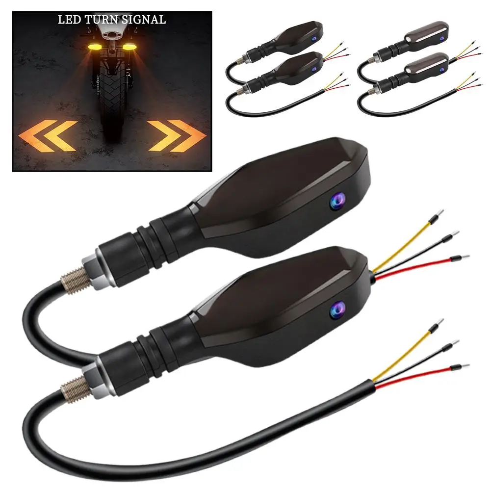 

Motorcycle Projection Turn Light Motorcycle Floor Light Colorful Ambient High-Bright Light Warning LED Turning Light S3L6