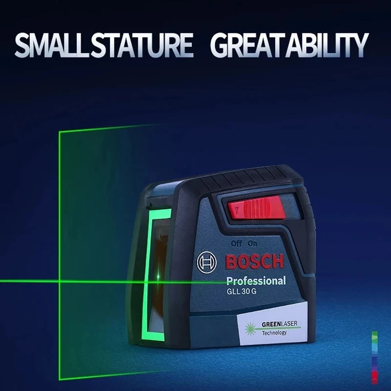 Bosch GLL30G livello Laser luce verde due linee orizzontale verticale Cross-Line Laser livello livello Laser automatico