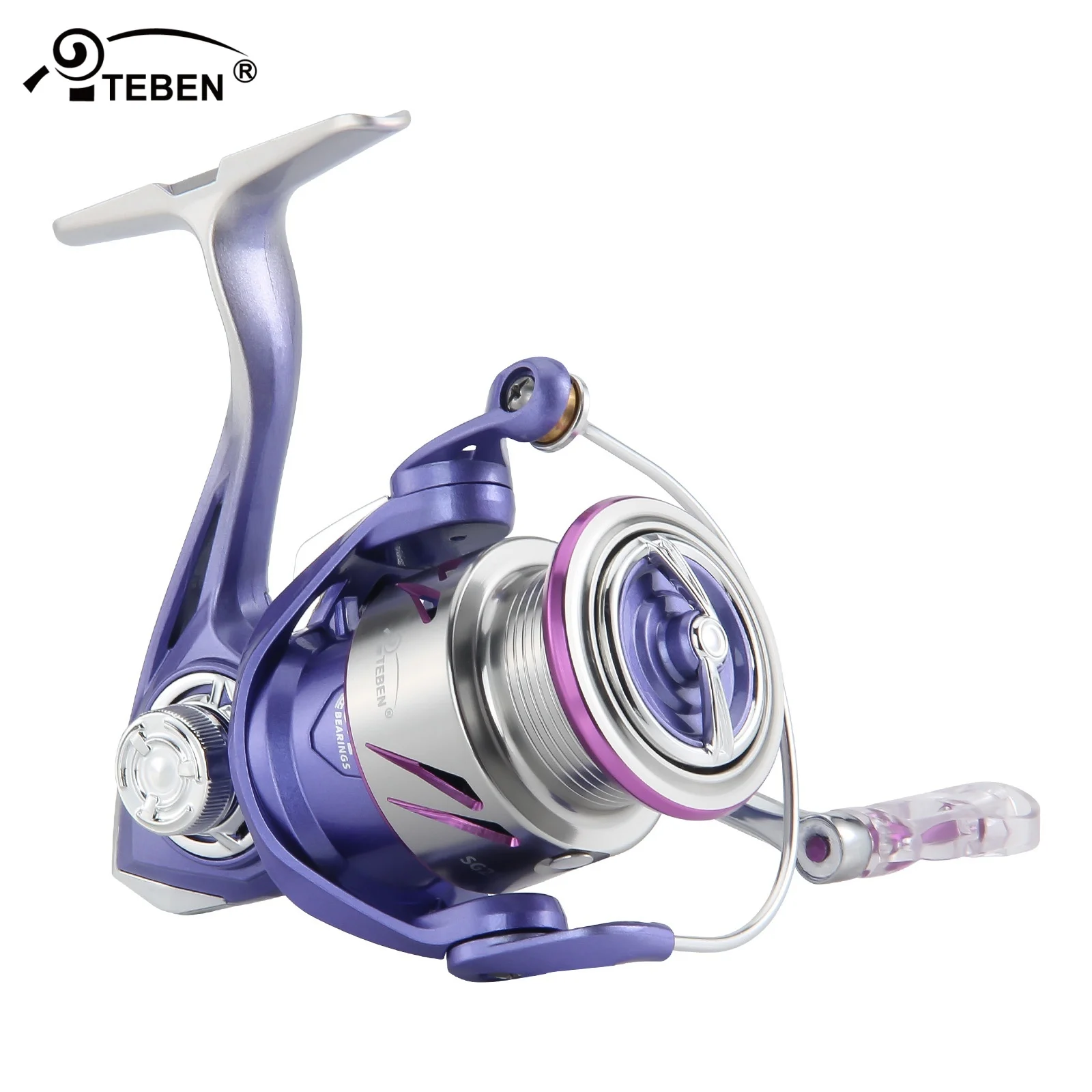 TEBEN SG1000/2500 Spinning Fishing Reel 3+1BB 5.2:1 Gear Ratio 6.61Lbs Max Drag Gapless System Silent For Freshwater Saltwater - AliExpress 18 TEBEN SG1000/2500 Spinning Fishing Reel 3+1BB 5.2:1 Gear Ratio 6.61Lbs Max Drag Gapless System Silent For Freshwater Saltwater - AliExpress 18
