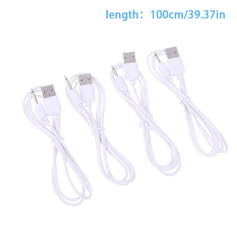 USB DC 2.5 Vibrator Charger Cable Audio Power Cord For Rechargeable Adult Toys Vibrators Massagers Accessories USB Power Supply