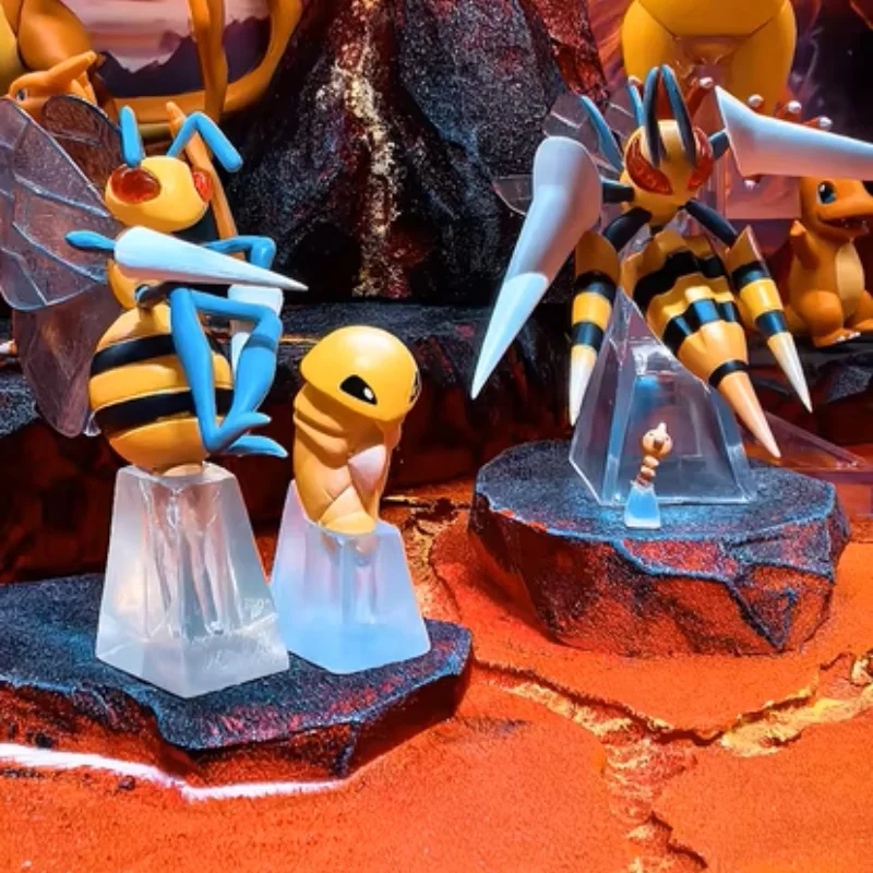 أنيمي نسبة Beedrill Metapod 1/20 طبعة محدودة لعبة مجسمة نادرة تحصيل الطفل هدية عمل الشكل جامعي العنصر