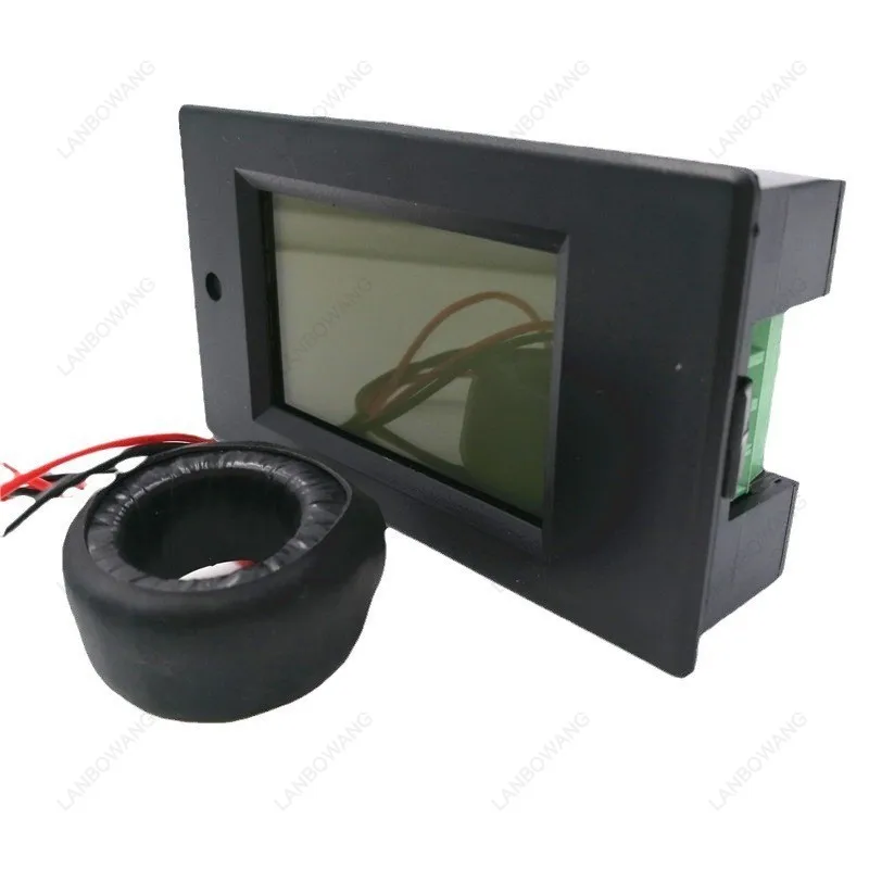 PZEM-061 AC Digital Power Meter Peacefair Voltage Current Power Frequency Tester With Current Transformer Coil