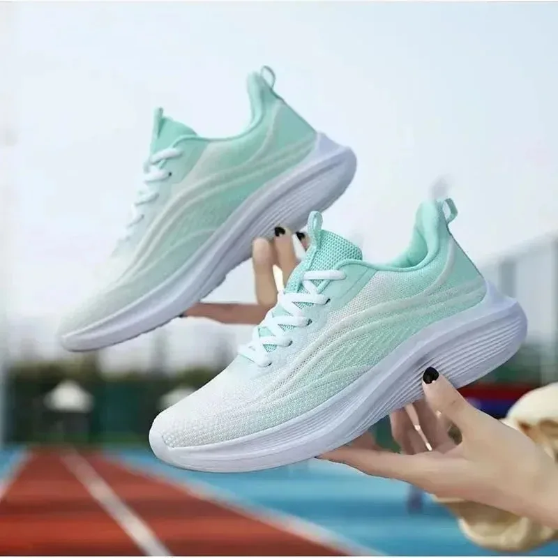 Casual Running Summer Fashion Anti Slip Hiking Mesh Breathability Athletic Shoe Tennis Woman Trend 2025 Woman Sneakers Couple