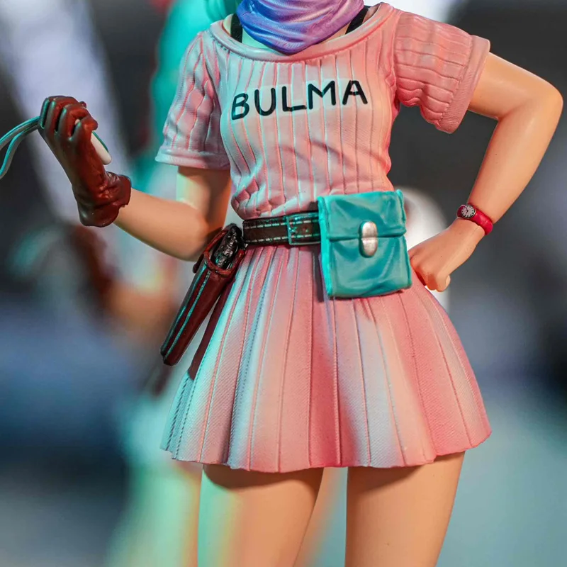 Jt Statue 30cm Bulma Statue Dragon Ball Childhood Series Bulma Dragon Ball Anime Figurine Collectible Model Anime Figure Toys - view 5