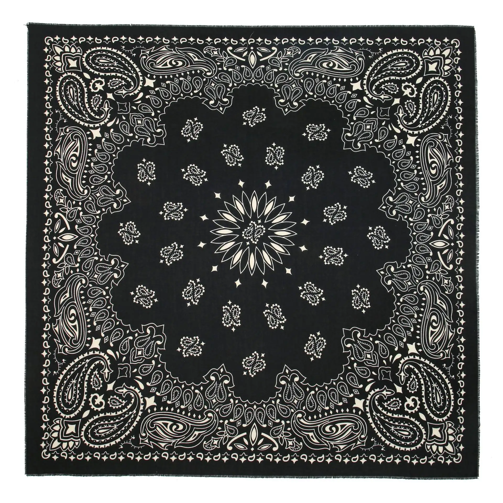 Retro Walnut Large Scarf Autumn Winter Skin-friendly Warmth Woolen Print Versatile Shawl Original Design Polyester Fiber