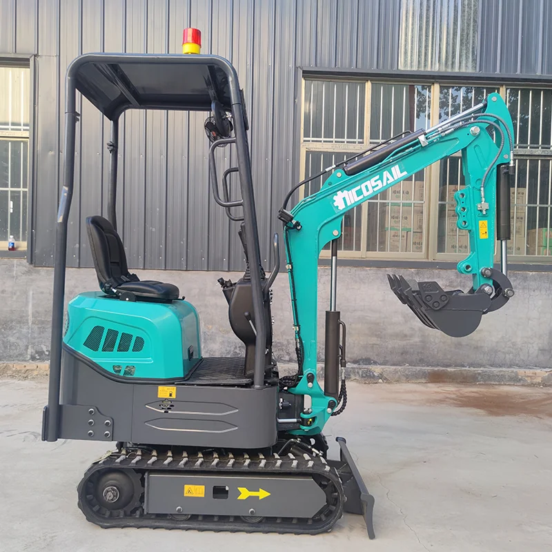 Meilleure vente personnalisée 1.2 tonnes Mini pelle EPA/Euro 5 1 tonne 2 tonnes pelles sur chenilles hydraulique Kubota pelle agricole