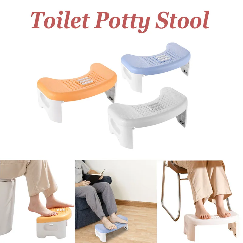 

Bathroom Squatty Toilet Potty Stool Children Pregnant Woman Seat Toilet Foot Bathroom Stool For Adult Men Women Old People