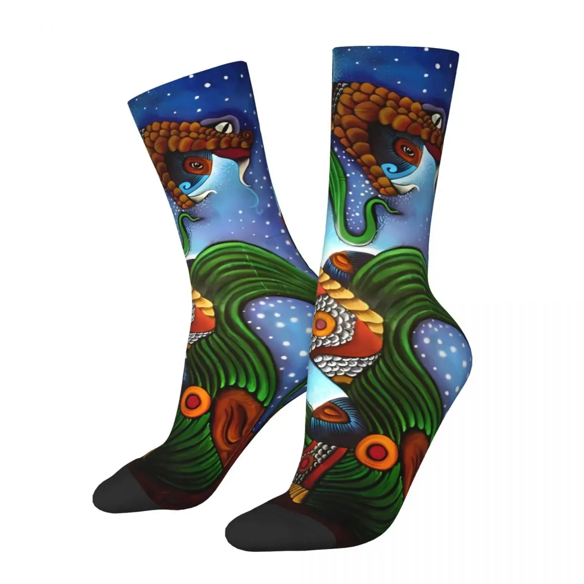 

Huichol Totem Sock Printed Man Polyester