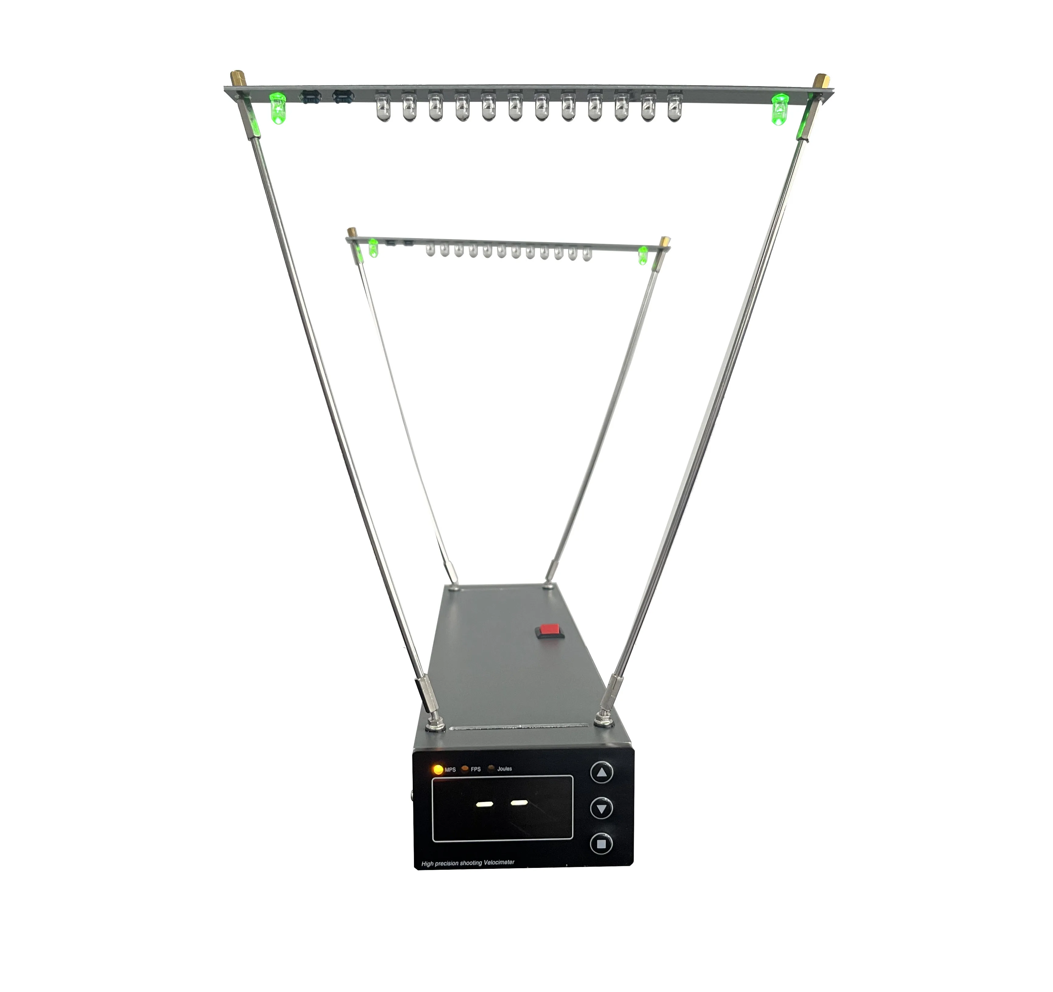 30-9999 Fps Pro Velocimetrie Snelheid Meetinstrumenten Slingshot Boogsnelheid Meter Chronograaf Voor Het Fotograferen Van Speelgoed