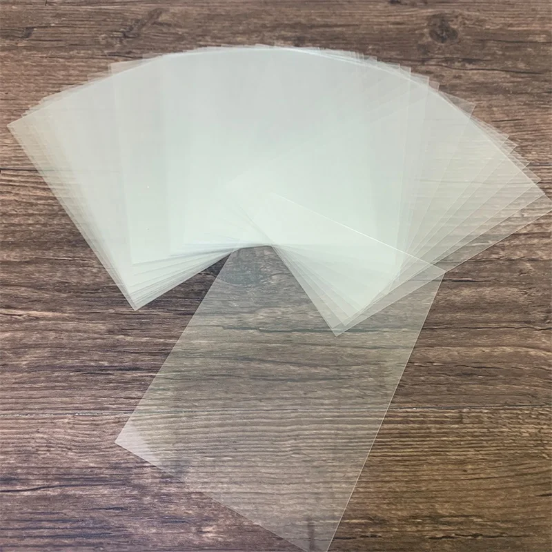 50pcs/lot Clear Plastic Window Sheets Adhesive Double-sided Adhesive Foam Strips for DIY Shaker Cards Making Embellishment 2024