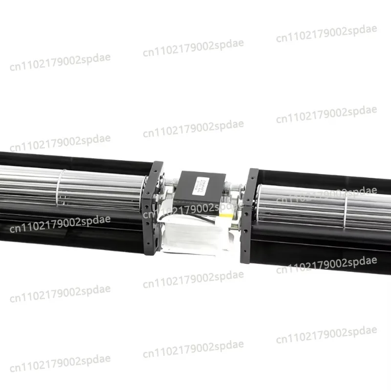 50mm Double Aluminum Blades AC230V Tangential Cross Flow Blower For Air Curtain Ventilation Cooling System