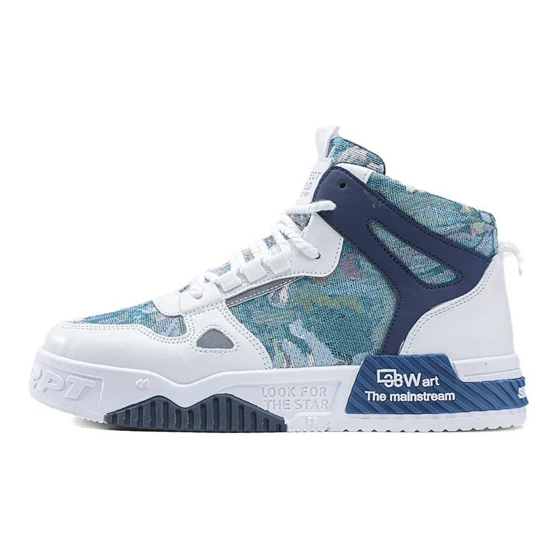 Scarpe casual dal taglio alto da uomo LiveDay Scarpe da ginnastica da corsa classiche da esterno resistenti all'usura Calzature da skateboard primavera autunno moda