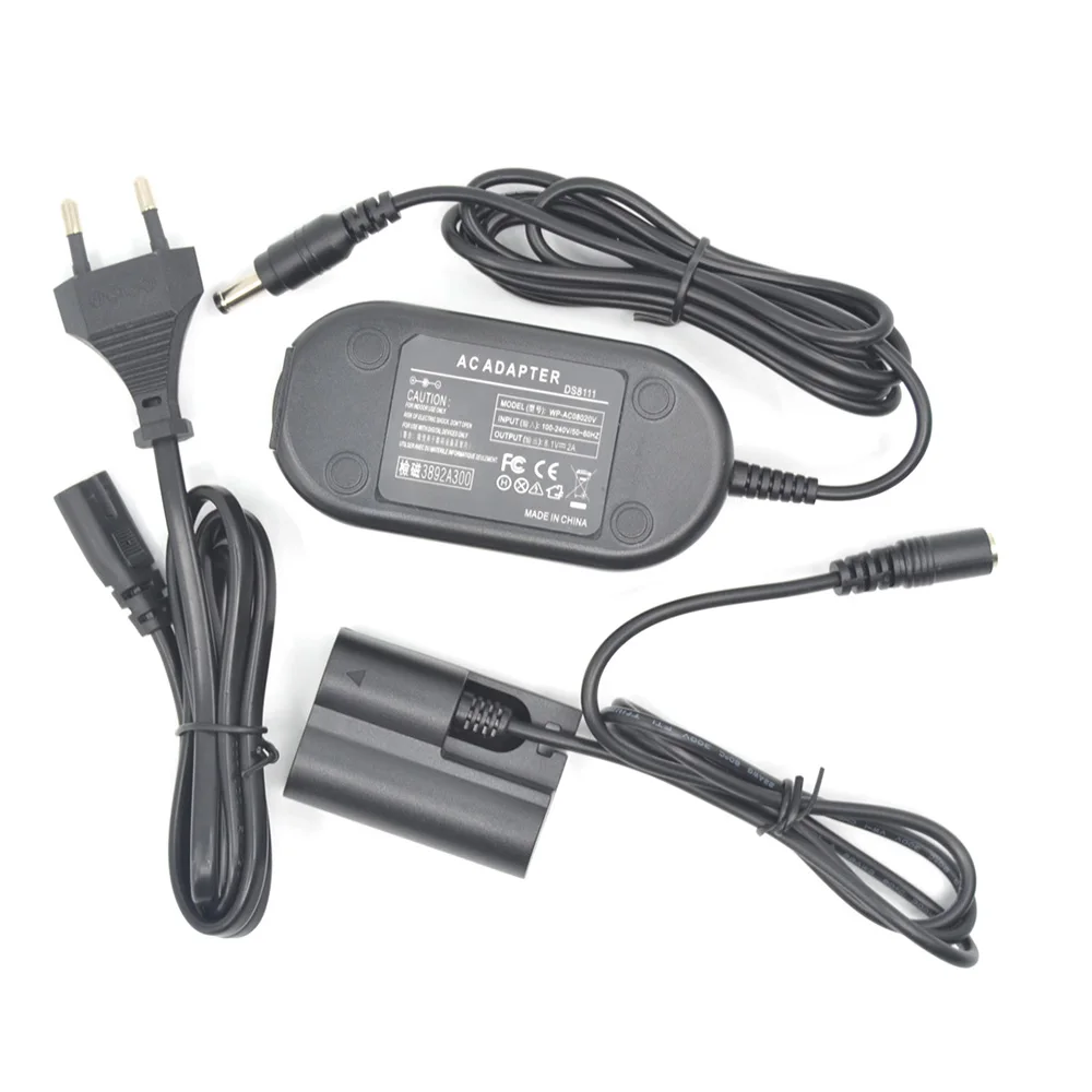 

ACK-E2 AC Power Adapter Charger BP511 BP-511 Dummy Battery DR-E2 Coupler for Canon EOS 5D 10D 20D 30D 40D 50D D60 300D Camera